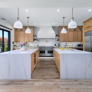 Remodeled kitchen